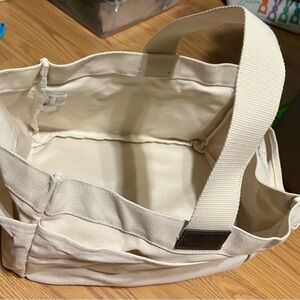Thirty-One Canvas Tote Bag with Straps